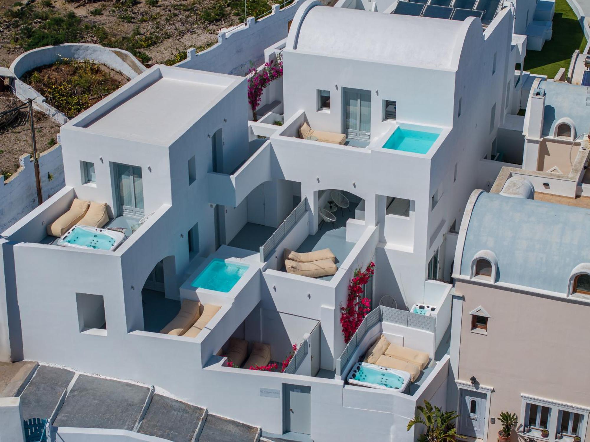 Cycladic Suites & Spa Fira  Exterior foto